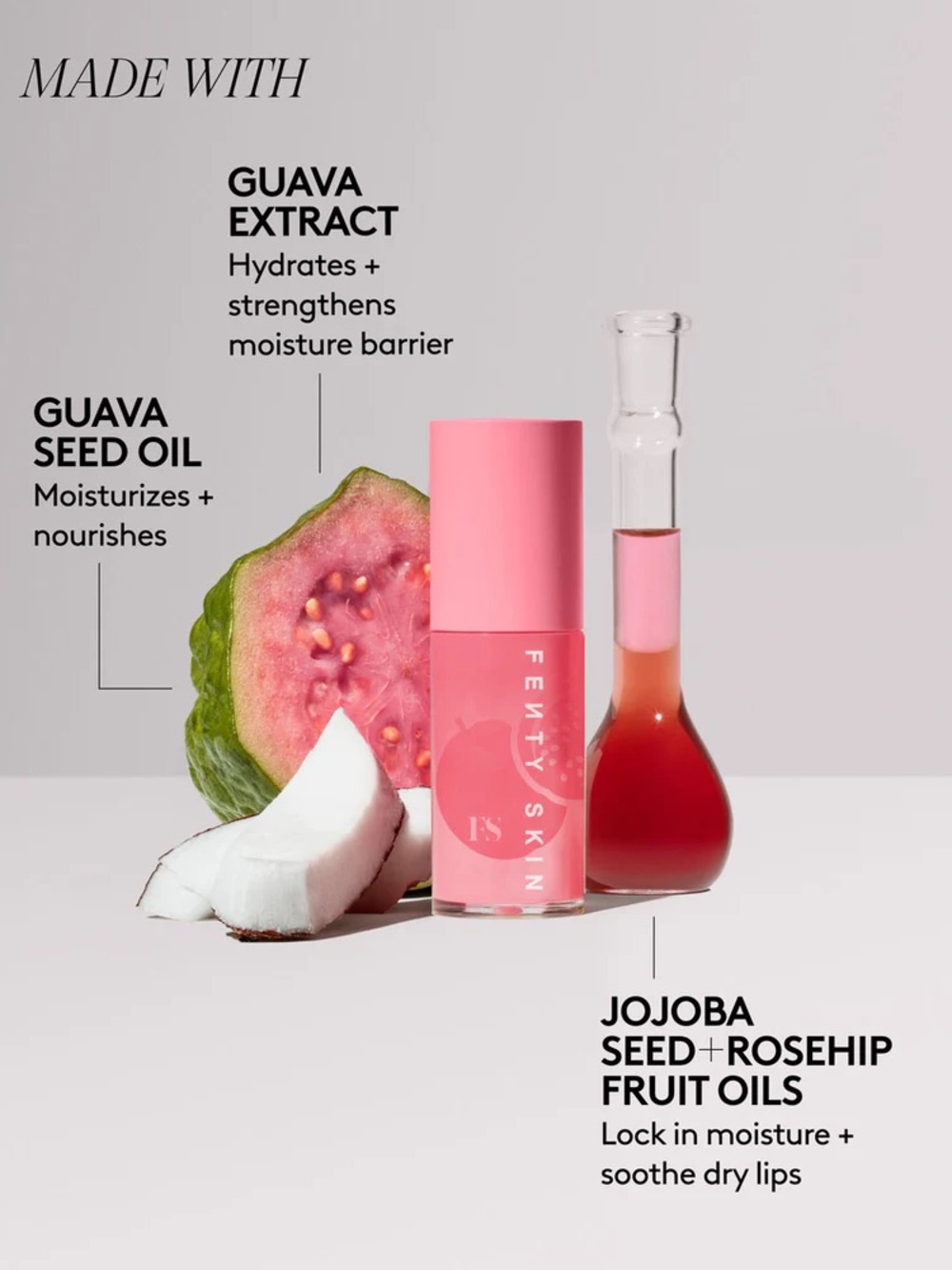 Limited Edition Fenty Beauty Guava Lip Oil